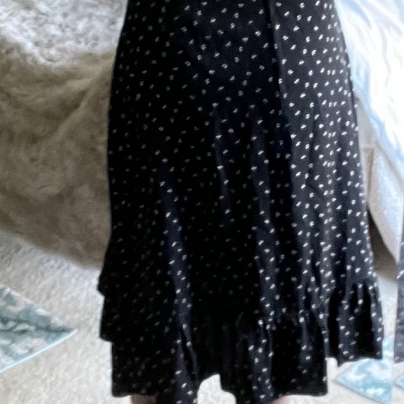 vintage 70s Candi Jones halter dress little ditzy bows - Picture 8 of 16